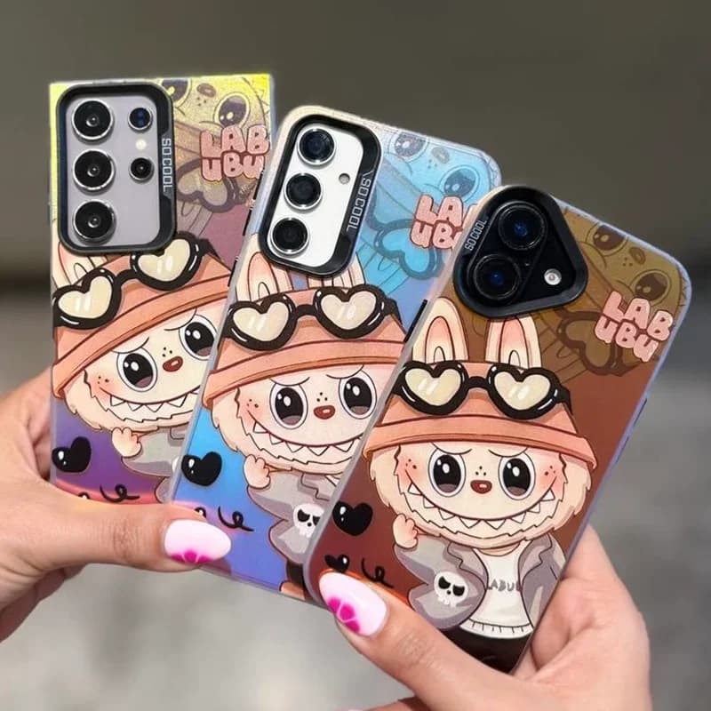 کاور گوشی آیفون لبوبو هلوگرامی