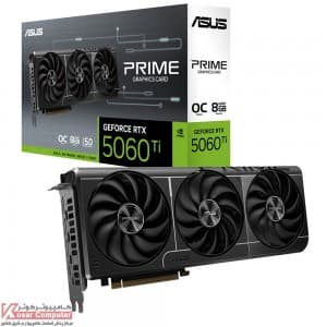 کارت گرافیک ایسوس مدل Prime GeForce RTX 5060 Ti 8GB GDDR7