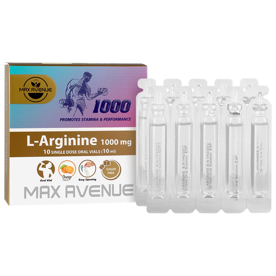 ال آرژنین 1000 میلی گرم 10 عدد مکس اونیو