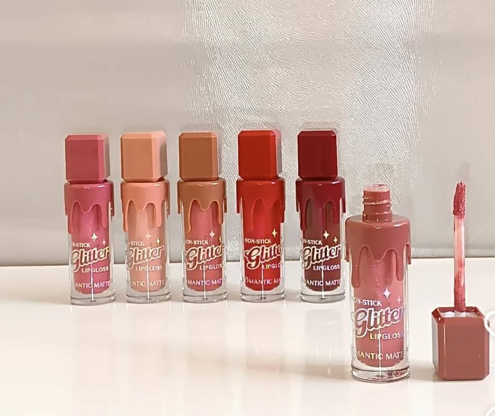 رژ لب مایع گلیتری کیس بیوتی در ۶ رنگ جذاب