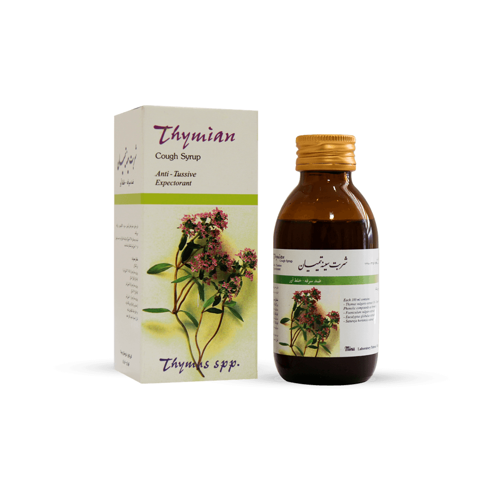 شربت سینه تیمیان داروسازی مینا