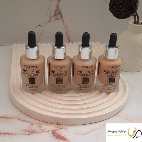 کرم پودر قطره چکانی اچ دی لیکوئید کاتریس ۲۴ ساعته