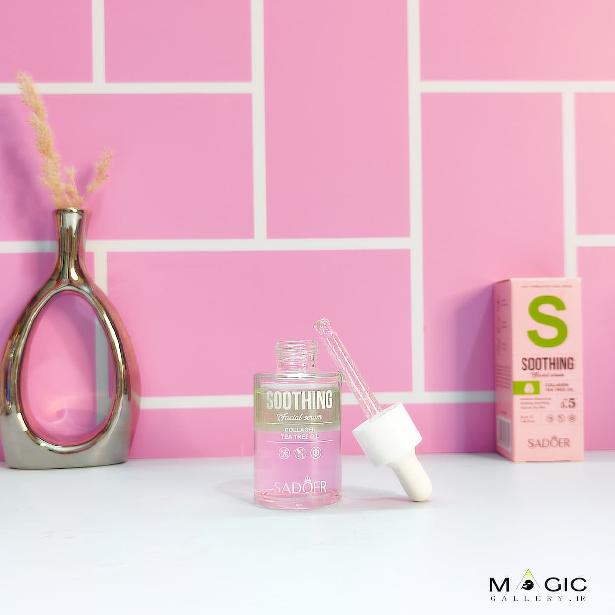 سرم دوفاز سوتینگ سادور حاوی کلاژن و روغن درخت چای | جوانساز و ضدجوش