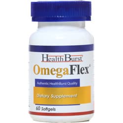 سافت ژل امگا فلکس هلث برست 60 عددی | حاوی امگا 3 برای سلامت بدن
