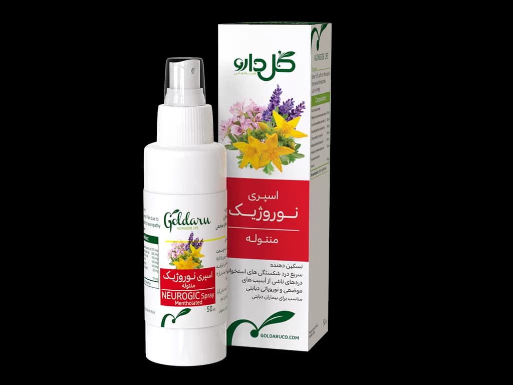 اسپری نوروژیک منتوله گل دارو