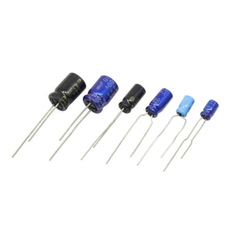 خازن الکترولیتی بدون پلاریته 4.7uF / 16V