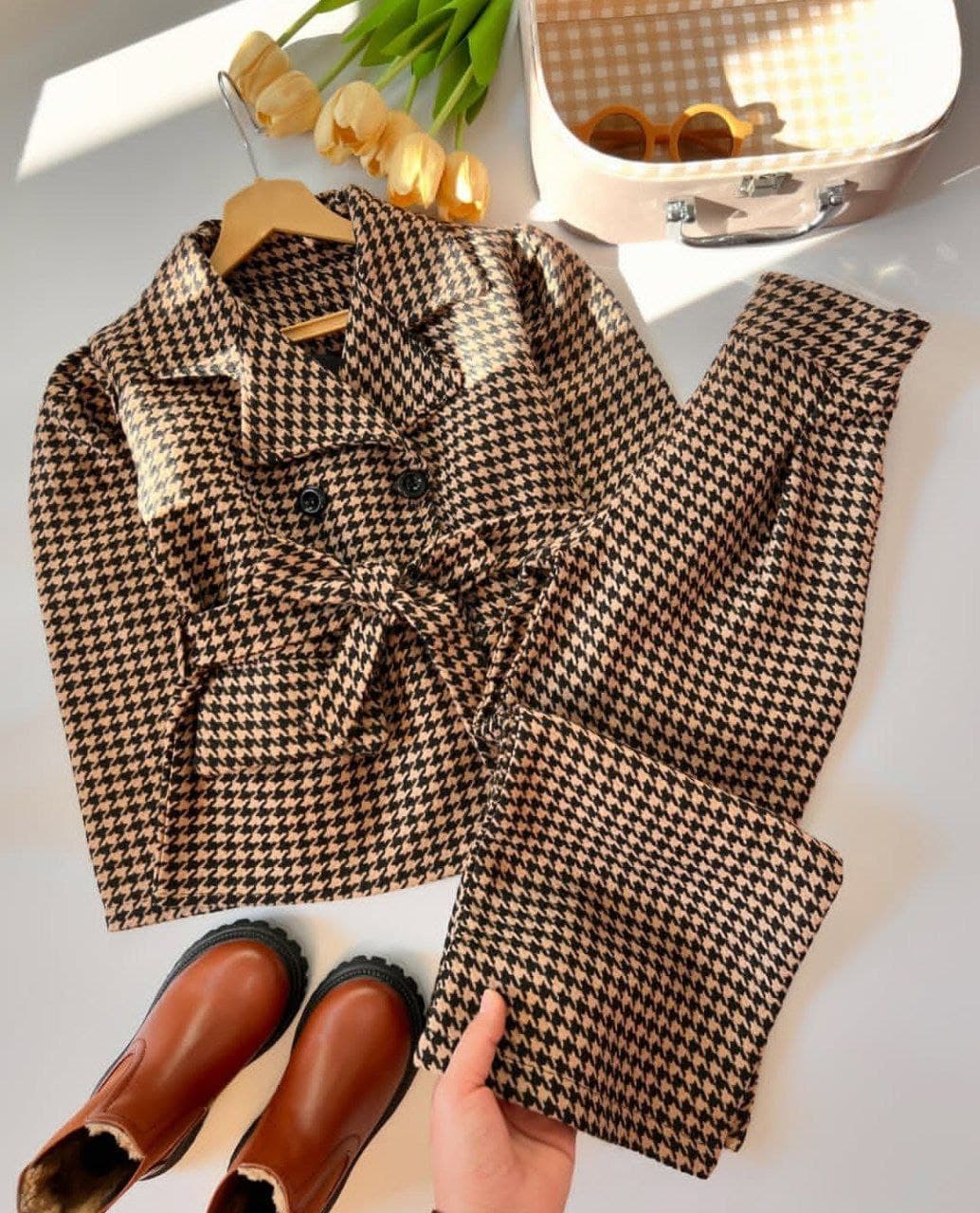 کت شلوار پیچازی مانلی