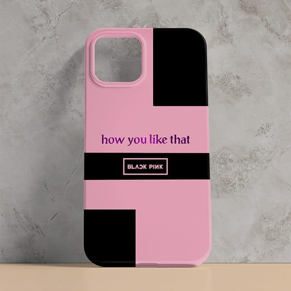 قاب گوشی موبایل طرح بلک پینک کد CAA663