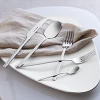 سرویس قاشق و چنگال 30 پارچه کاراجا Theo نقره ای