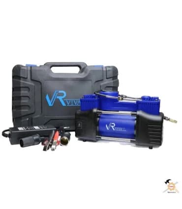 کمپرسور فندکی دو سیلندر VR1207 ACT ویوارکس با تبدیل برق شهری