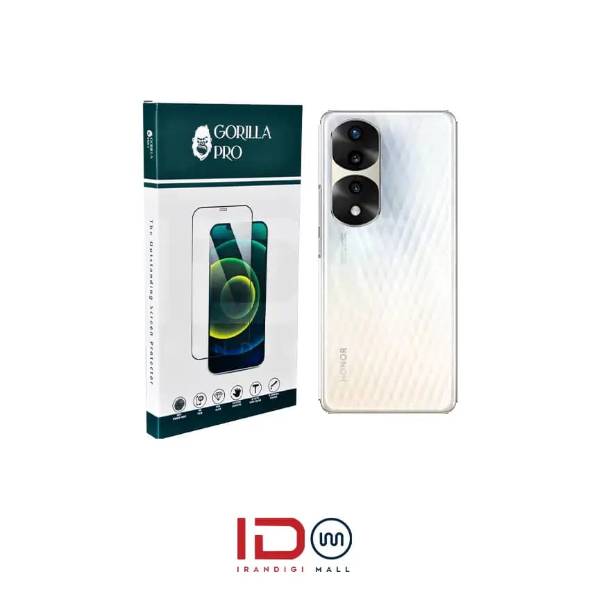 گلس و محافظ هیدروژلی (شفاف) بدنه گوشی آنر مدل HONOR 70 ProPlus