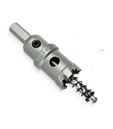 مته گردبر استیل سایز 25mm سر الماس مدل TCT25