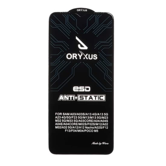 گلس گوشی موبایل شفاف اوریکسوس مدل آنتی استاتیک - ESD