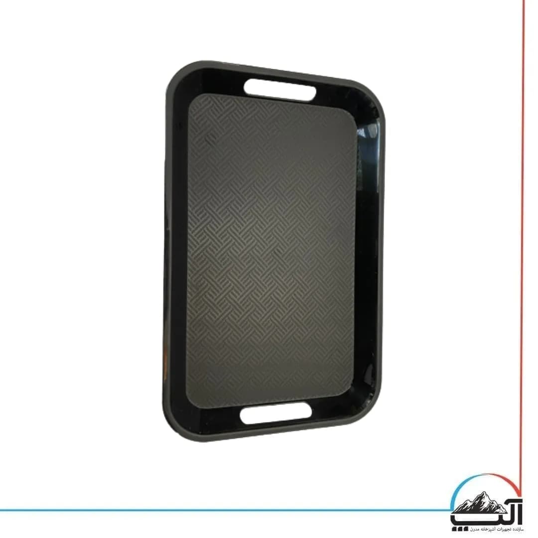 سینی پلاستیکی مدل مستطیل دسته دار 40*25