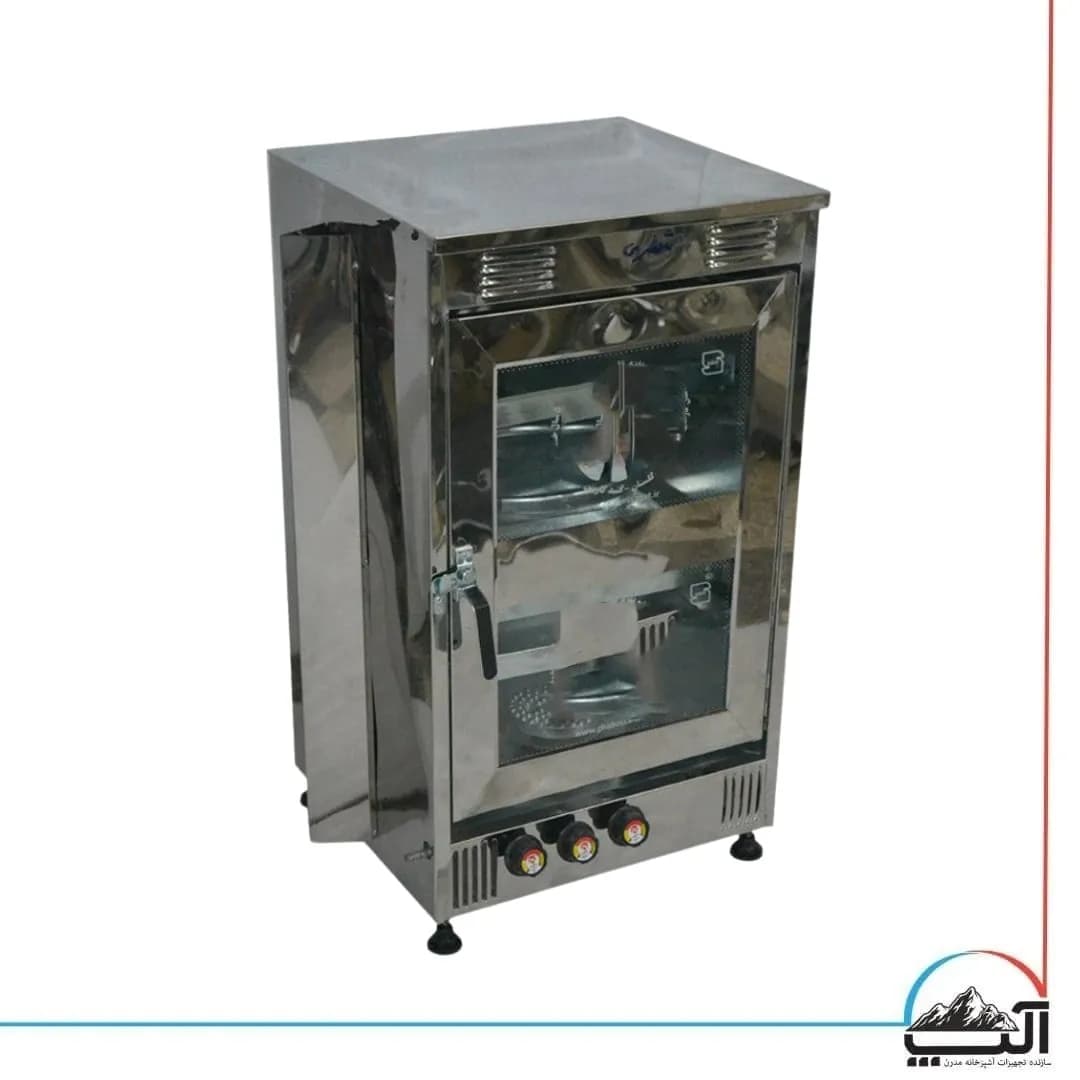 تنور گازی استیل دوساج