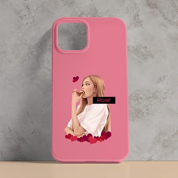 قاب گوشی موبایل طرح بلک پینک کد CAA660