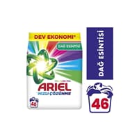 پودر ماشین لباسشویی آریل مخصوص لباس‌های رنگی رایحه نسیم کوهستان 7 کیلوگرم