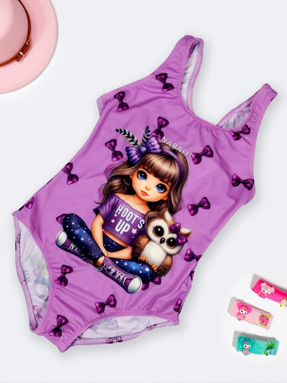 مایو دخترانه نوجوان اسلیپ پشت قهرمانی طرح دختر زیبا نابایجی ( Nabaiji ) ضد کلر