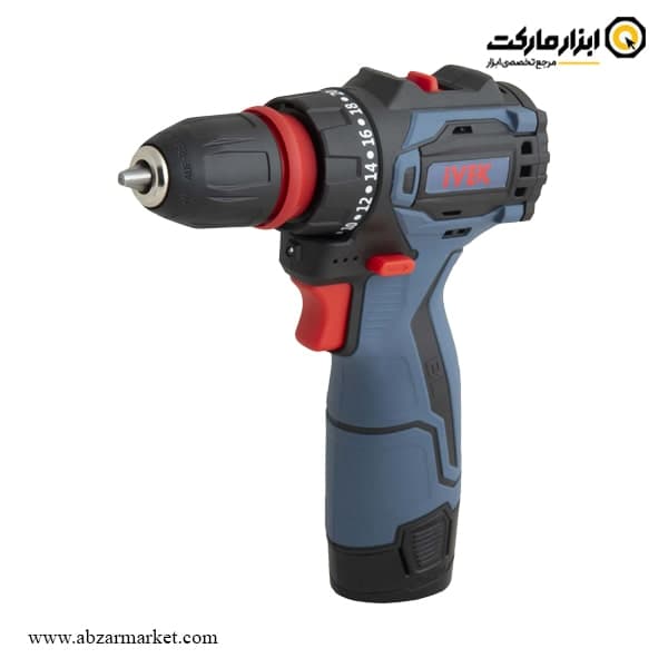 دریل شارژی ایوک براشلس لیتیوم 12 ولت مدل K-7222B