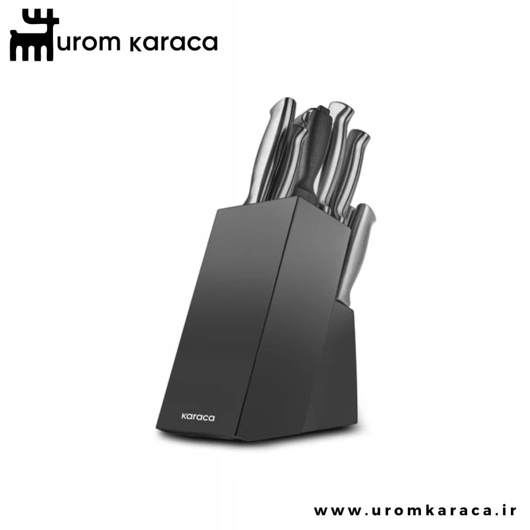 سرویس چاقو ۱۳ پارچه استیل کاراجا Procut Inox