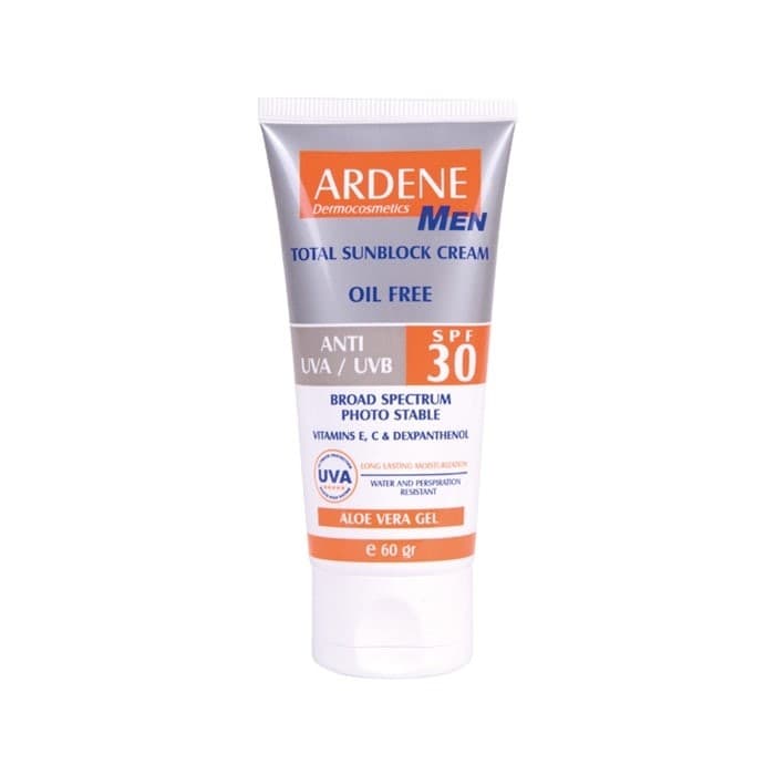 کرم ضد آفتاب آقایان آردن SPF30 فاقد چربی