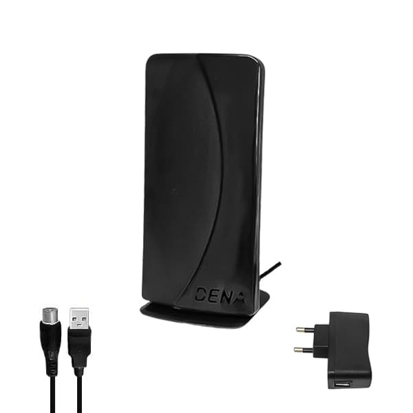 آنتن تلویزیون برقی با تقویت کننده دنا مدل 2020