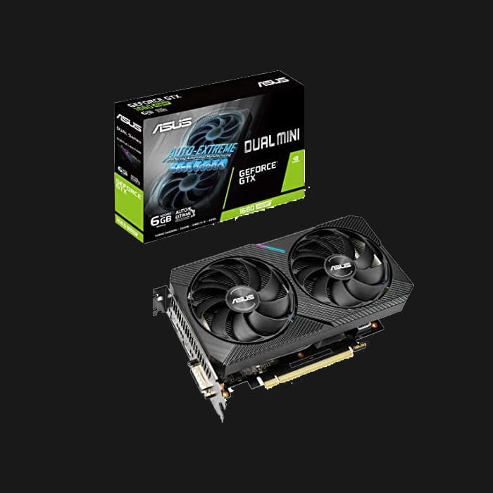 کارت گرافیک 6 گیگ ایسوس مدل Asus GTX 1660 Super 6GB GDDR6 ( استوک )
