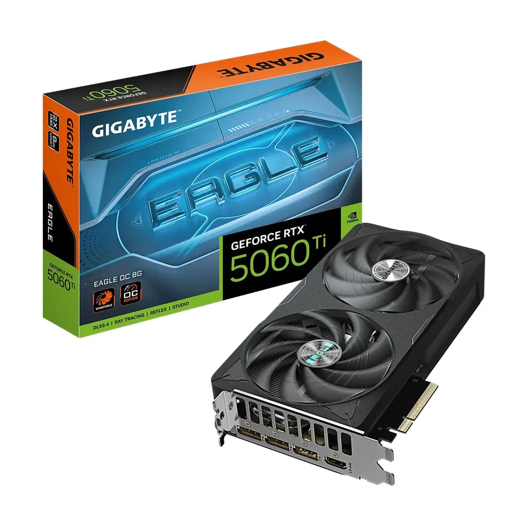 کارت گرافیک گیگابایت مدل GeForce RTX 5060 Ti EAGLE OC 8G