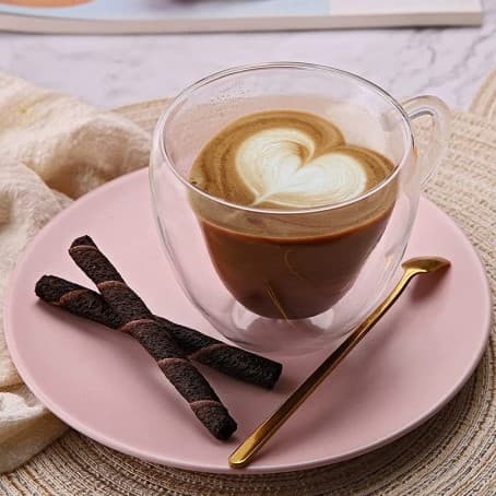 لیوان دوجداره قلبی در 3سایز