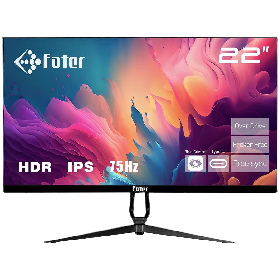 مانیتور اداری 22 اینچ فاطر F22 075B4