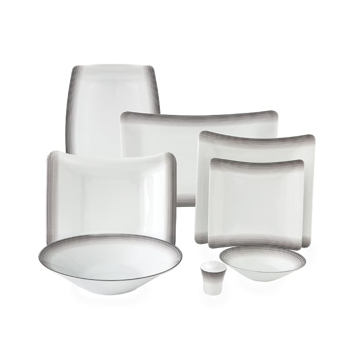 سرویس چینی زرین 6 نفره غذاخوری کایزر (30 پارچه)