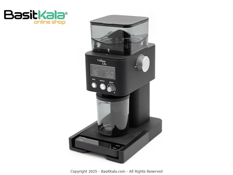 دستگاه آسیاب قهوه برقی خانگی ترازودار UL- CG021 یونیک لایف