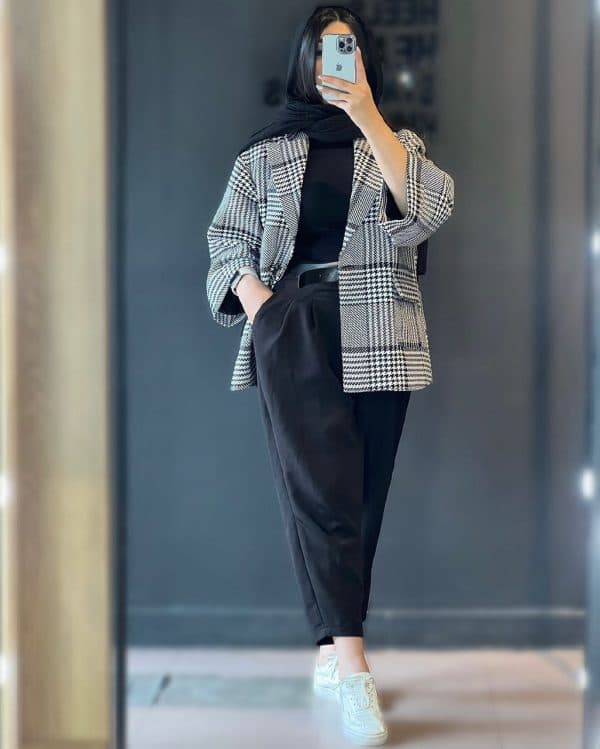 پالتو زنانه مدل دلتا