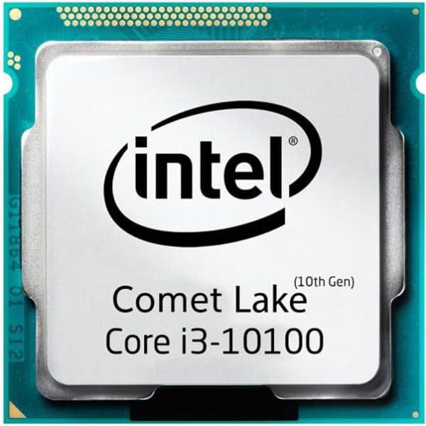سی پی یو بدون باکس اینتل مدل Core i3-10100