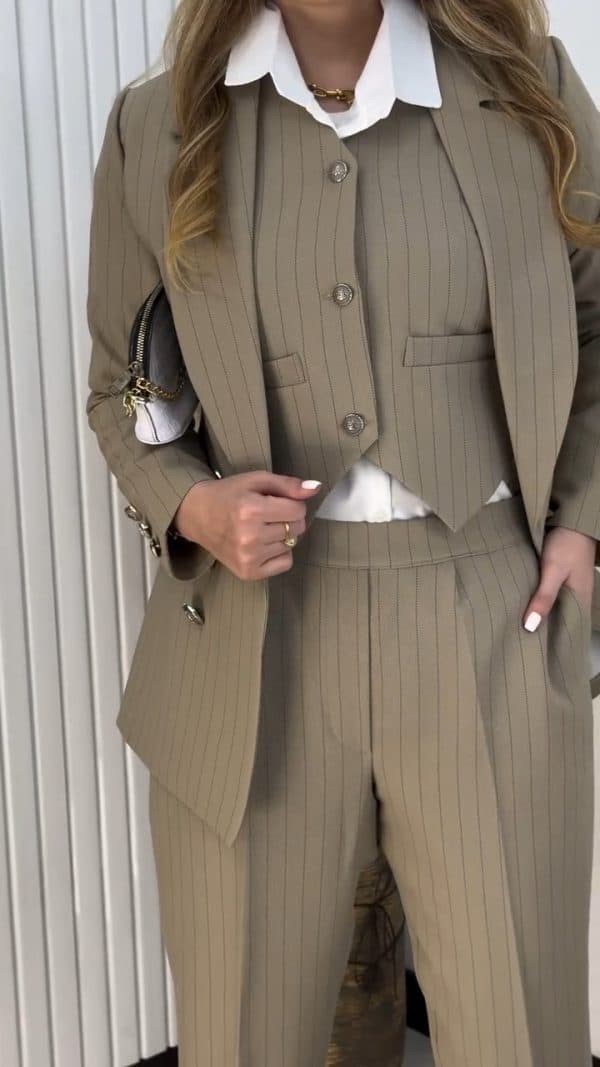 کت شلوار و ژیله زنانه مدل مریم