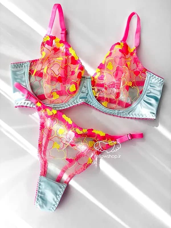 ست گیپوری فنردار باربی قلبی ژینا کاپ سی C کد 25249