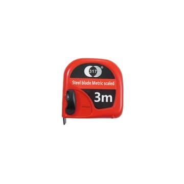 متر فلزی بدون روکش 3*19 قرمز ممتاز (317) طرح فیسکو