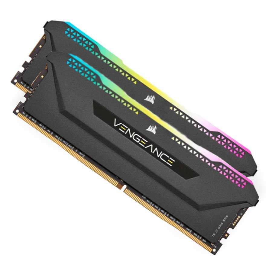رم کورسیر مدل Vengeance RGB PRO DDR4 16GB 8GBx2 3600MHz CL18
