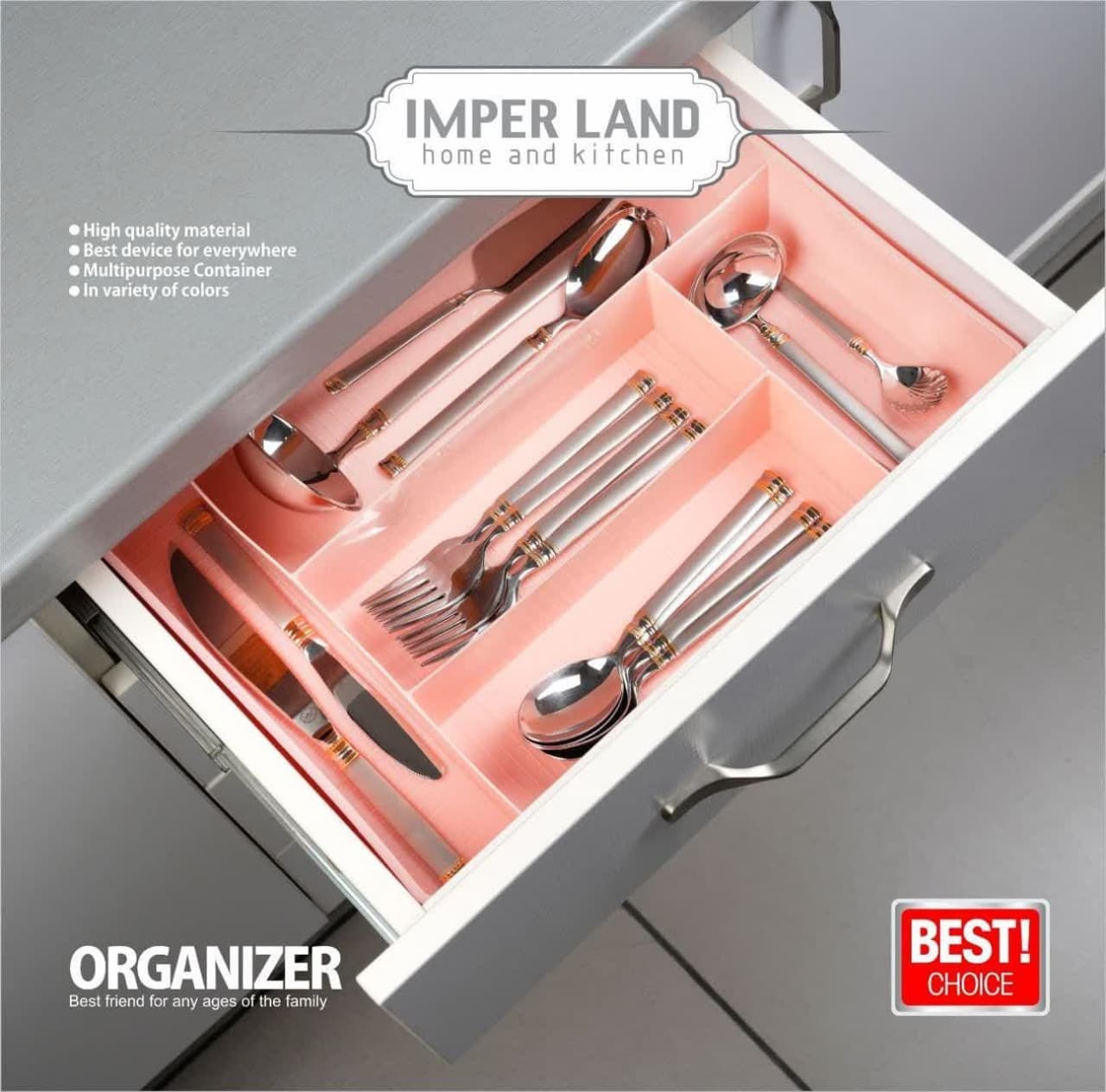 جا قاشقی کابینتی امپرلند مدل آویسا در دو سایز