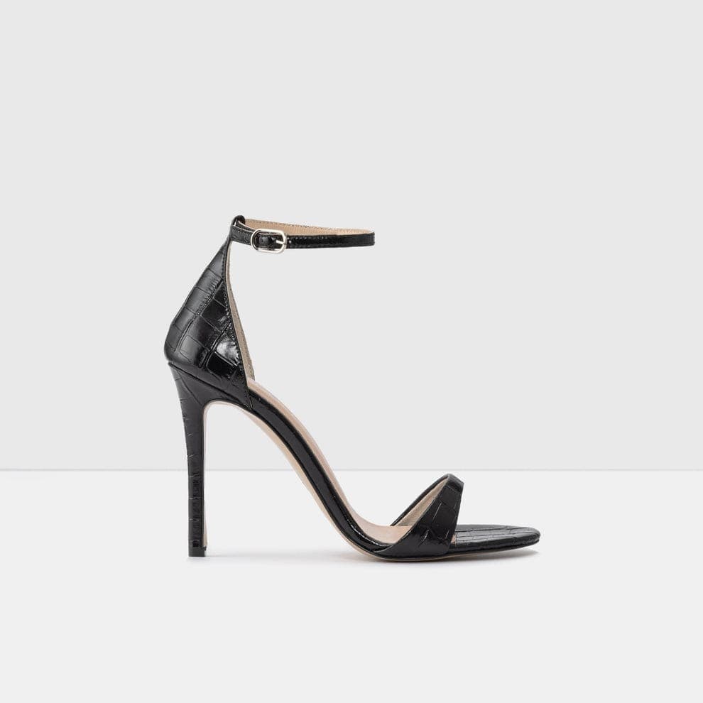 صندل زنانه پاشنه دار مشکی آلدو DONETS-TR – ALDO