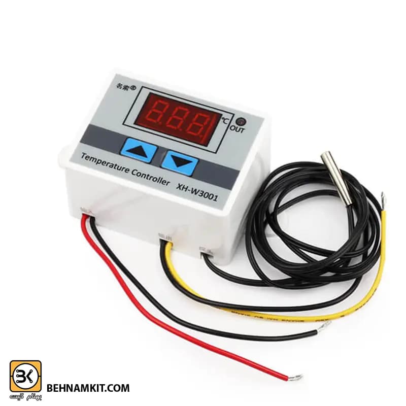 ترموستات 12VDC دیجیتال W3001 digital thermostat