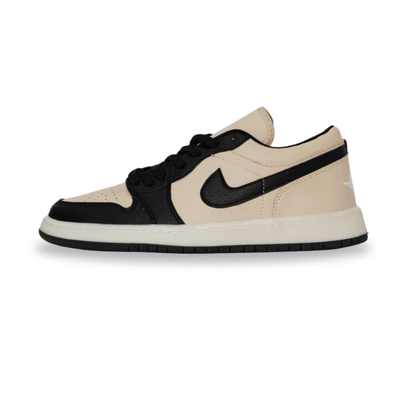 کتونی مردانه مدل نایک جردن رنگ کرم مشکی