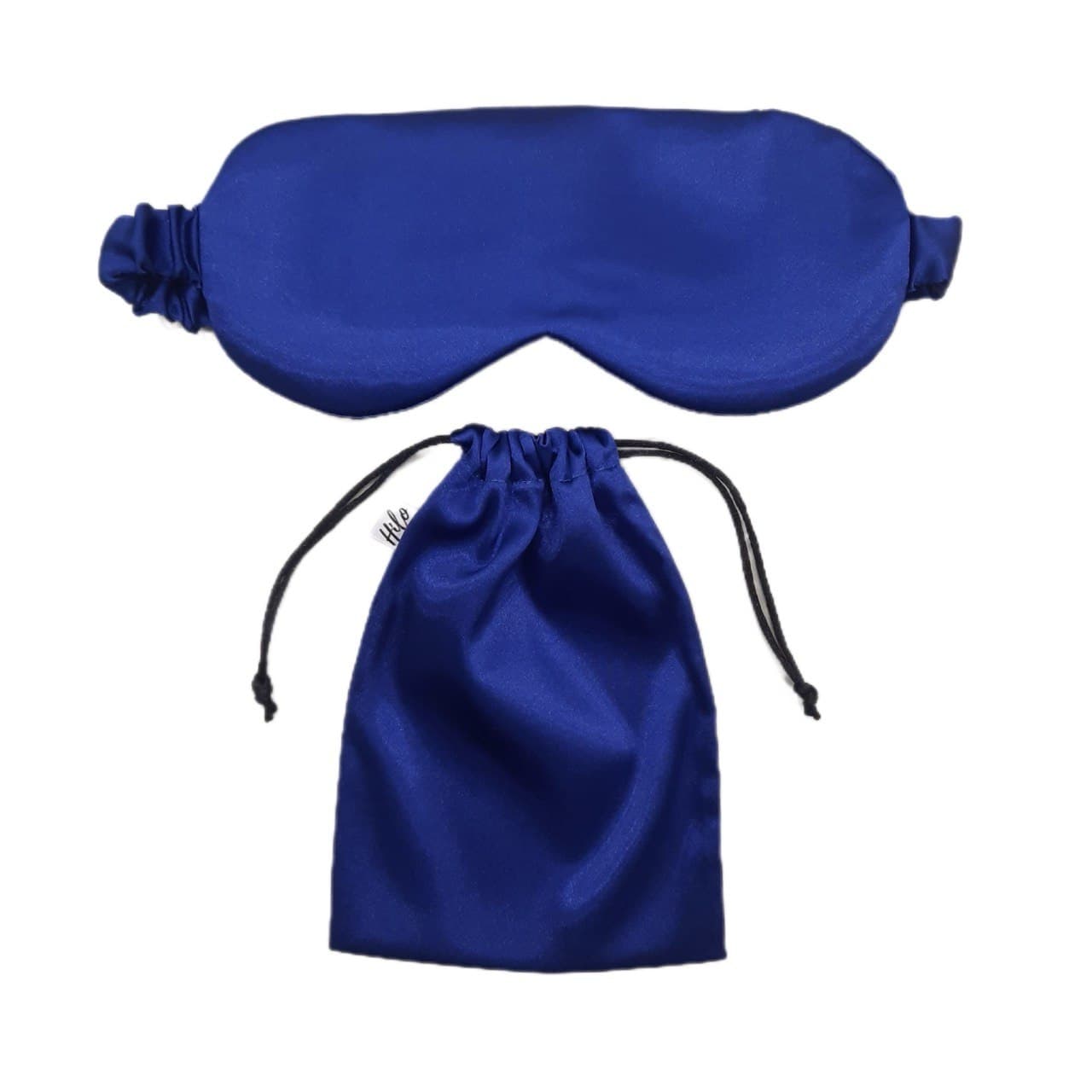 چشم بند خواب ساتن ابریشم به همراه کیسه نگهدارنده مدل هیلو