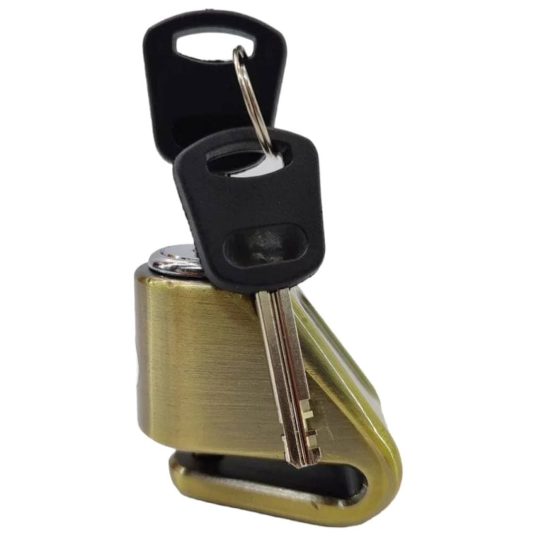 قفل دیسک موتور سیکلت | Gold moto luck S19