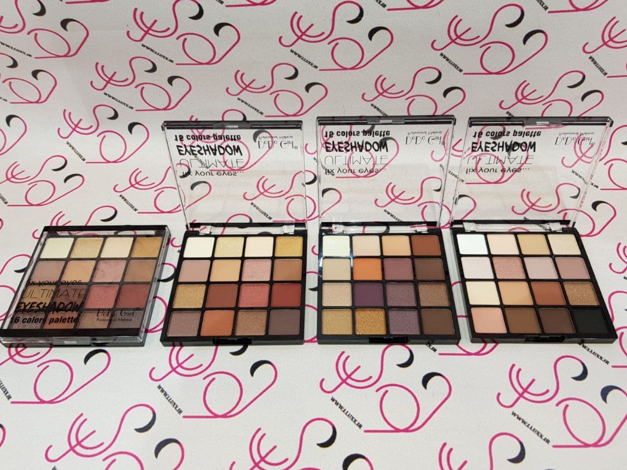 پالت سایه چشم دودوگرل DODO GIRL مدل اولتیمیت مجموعه 16 عددی