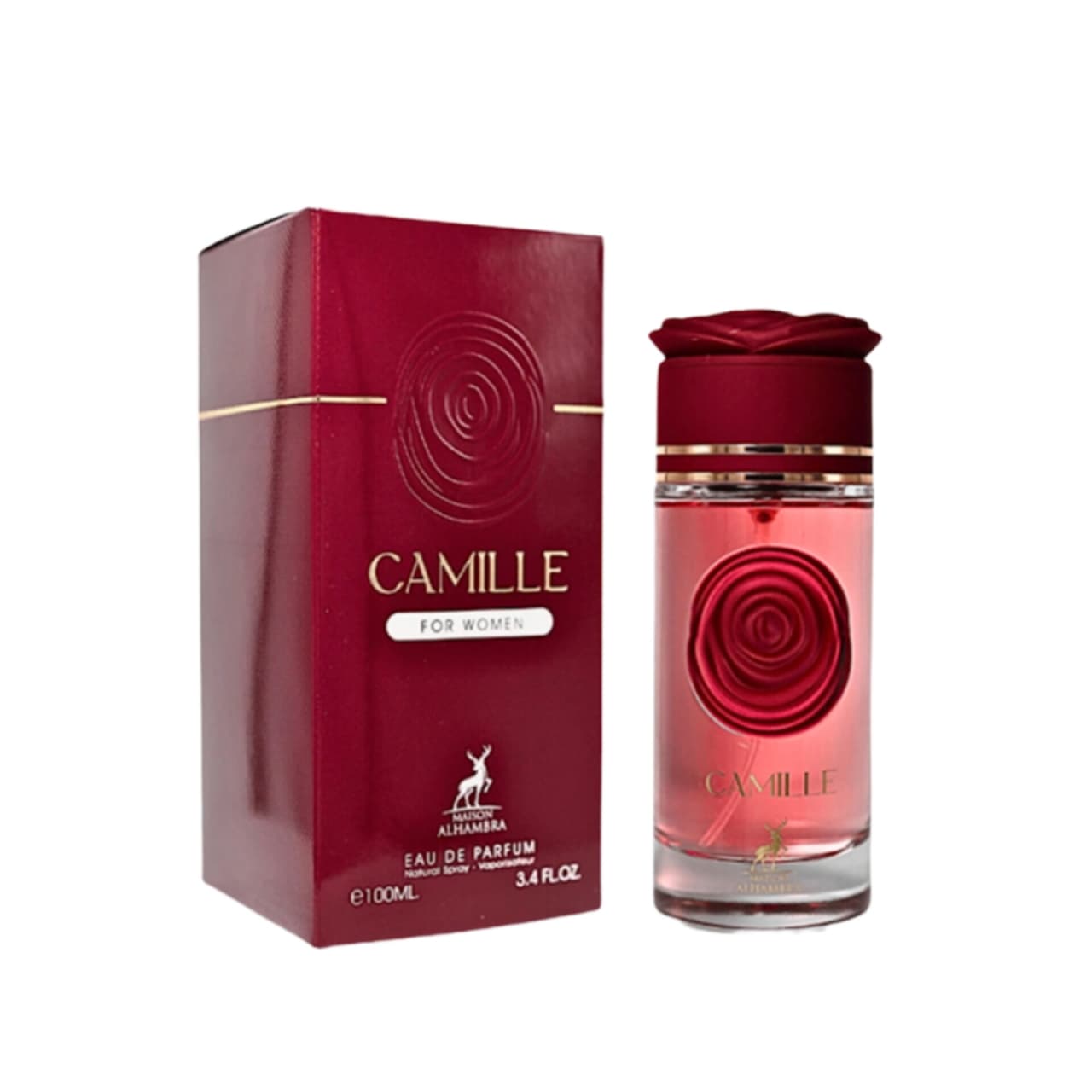 ادکلن زنانه الحمبرا مدل کامیل حجم ۱۰۰ میل