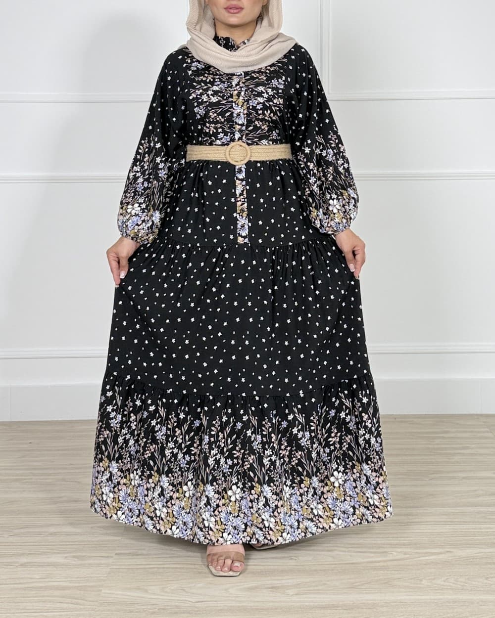 پیراهن گلبانو ( شکوفه طوبا نخی ) کد محصول 846