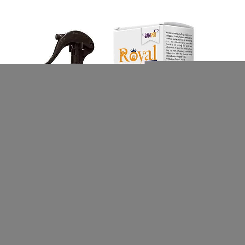 اسپری ضد کک و کنه مخصوص سگ و گربه رویال کوکو حجم 240 میلی لیتر