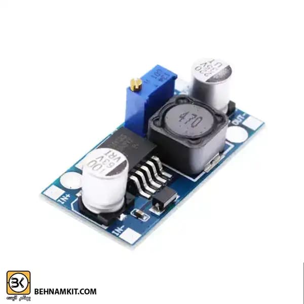 ماژول کاهنده LM2596HVS با رنج 1.5 تا 60 ولت و جریان 3 آمپر
