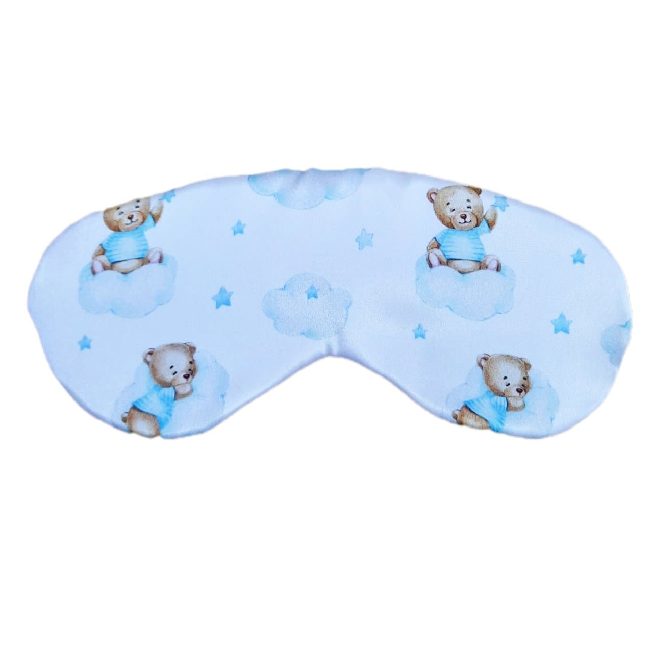 چشم بند خواب مدل ساتن ابریشم طرح خرس خوابالو
